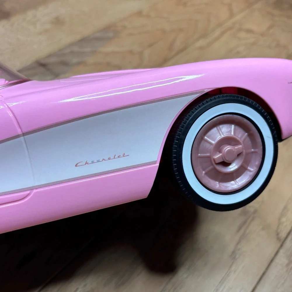Barbie Movie Corvette RC Vehicle Pink C1 Chevrolet 2022 Mattel HPW40 No Remote